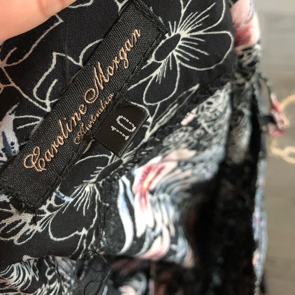 Caroline Morgan|Floral column maxi skirt, Dark Florals••90’s style, SUMMER ready - Picture 8 of 11